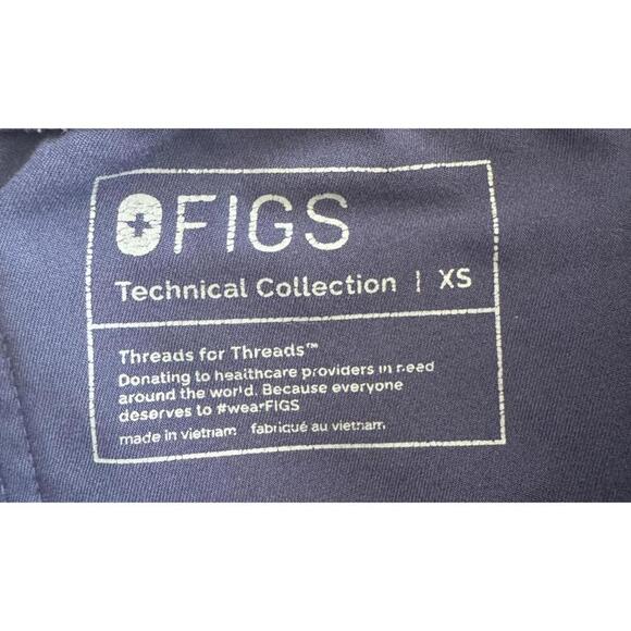 Figs Zamora Jogger Scrub Navy Blue Size Extra Small - Picture 5 of 5